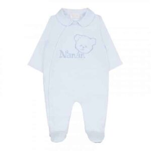 Tutina Aperta Davanti C/Orso Azzurro NaNan